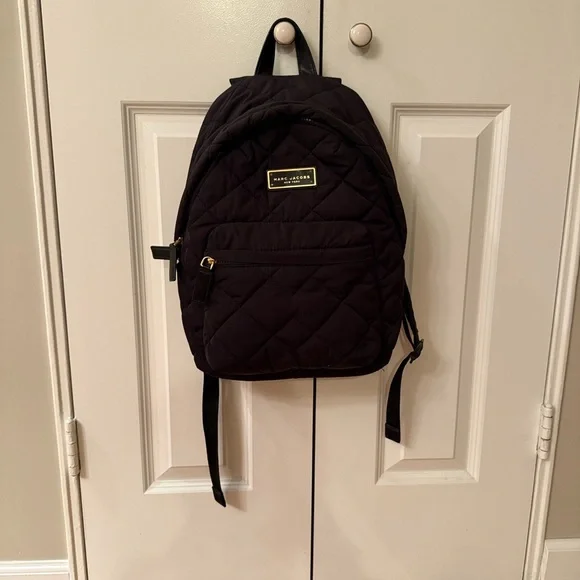 Marc Jacobs Mini Quilted Black Backpack - Picture 4 of 5